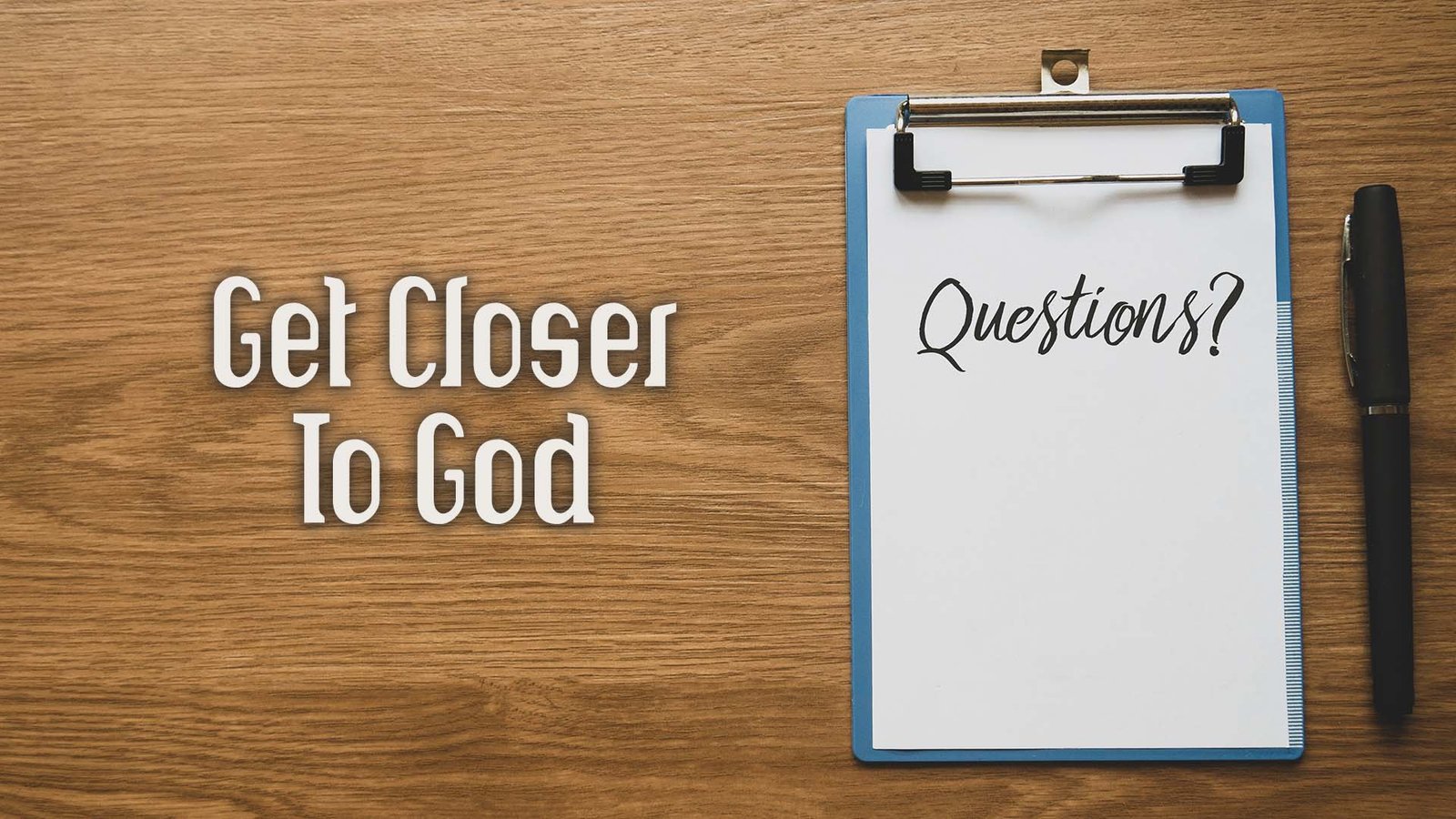 Preguntas que Adonai hizo V – Acérquese a Dios