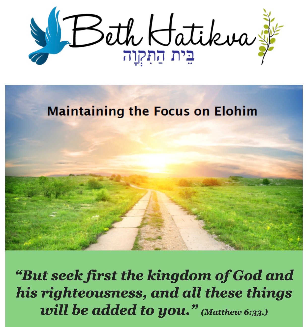 Mantente Centrado en Elohim